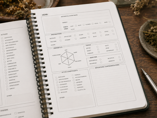 Modern Herbal Study Journal
